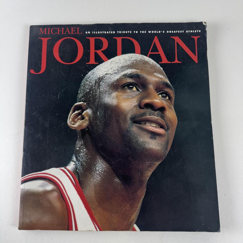 Michael Jordan Beckett Illustrated Tribute Softcover Basketball Book NBA Sports